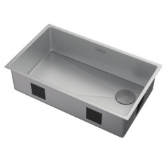 Кухонная мойка Zorg Zerox 74 U / IF SIDE SF ZURINOX STEEL
