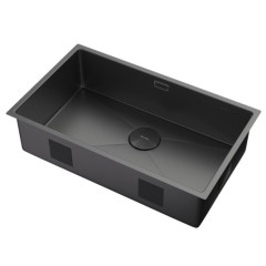 Кухонная мойка Zorg Zerox 74 U / IF ZURINOX PVD GUNBLACK