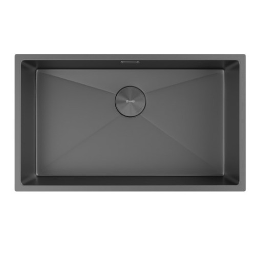 Кухонная мойка Zorg Zerox 74 U / IF ZURINOX PVD GUNBLACK