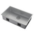 Кухонная мойка Zorg Zerox 74 U / IF ZURINOX STEEL