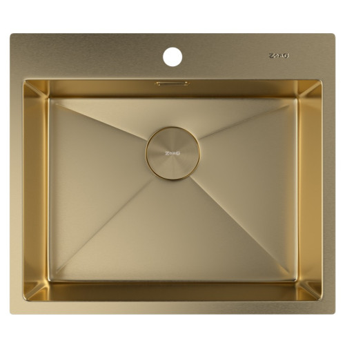 Кухонная мойка Zorg Zerox 59 IF PVD GOLD