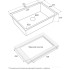 Кухонная мойка Paulmark Vista 74 Uni PM307444-GM