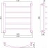 Полотенцесушитель Сунержа Галант+ 600x600 00-0200-6060