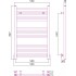Полотенцесушитель Сунержа Модус 800x500 30-0250-8050