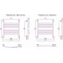 Полотенцесушитель Сунержа Богема+ 500x500 00-0220-5050