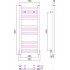 Полотенцесушитель Сунержа Модус 800x300 00-0250-8030
