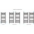 Полотенцесушитель Сунержа Модус 800x300 00-0250-8030