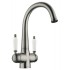 Смеситель Omoikiri Okinawa 2-SI (античное серебро)