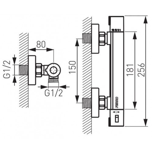 Смеситель Ferro Trinity TRM7