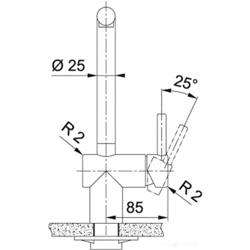 Смеситель Franke Atlas Neo Pull Out нержавеющая сталь 115.0521.438