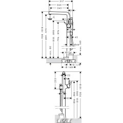Смеситель Hansgrohe Talis S 72412000