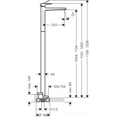 Смеситель Hansgrohe Metropole 74530000