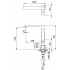 Смеситель Ravak Flat FL 016.00