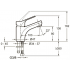Смеситель Jacob Delafon Brive E75762-4-CP