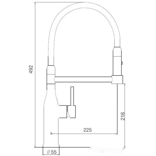 Смеситель Gappo G4398-51