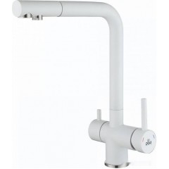 Смеситель Paulmark Skalen Sk213020-431 (белый матовый)