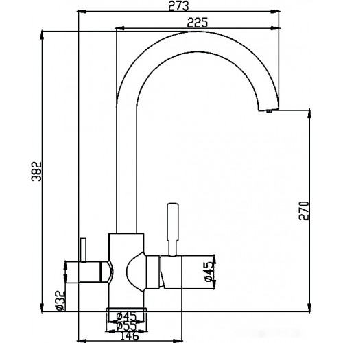 Смеситель Haiba HB76840