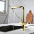 Смеситель Paulmark Serpentine SE213222-G (золото)