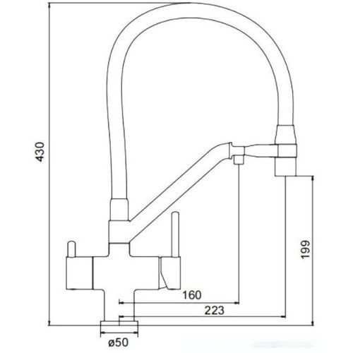 Смеситель Gappo G4398-81