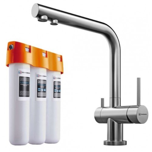 Смеситель Omoikiri Nagano-BN + Pure Drop lite