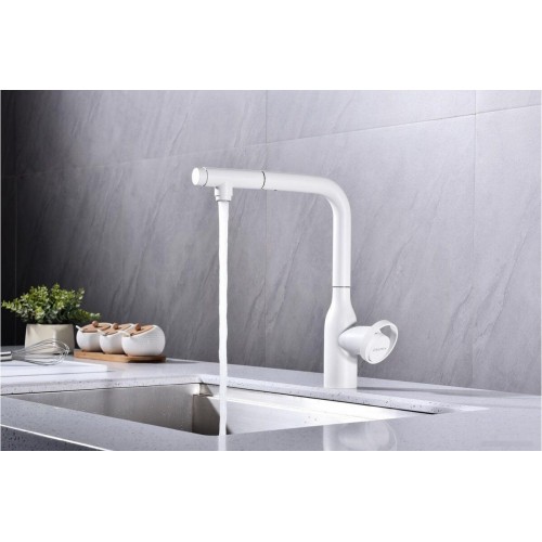 Смеситель Paulmark Urban Ur213104-431 (белый матовый)