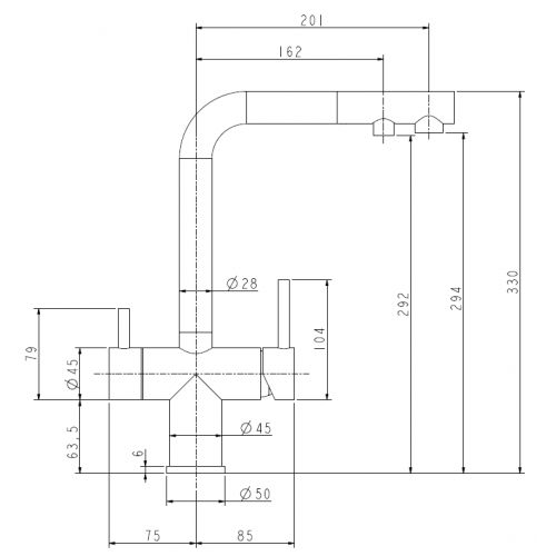 Смеситель Zorg Atos Premium (satin)