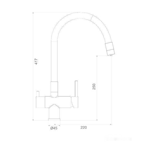 Смеситель Gappo G4398-39