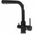 Смеситель Zorg Akvaduo Premium Brass black metallic