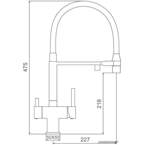 Смеситель Gappo G4395-39