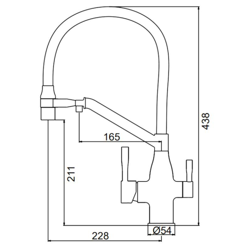 Смеситель Frap F4397-5