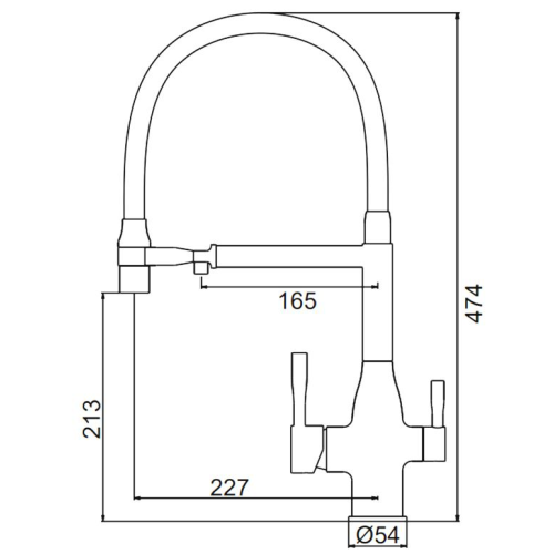 Смеситель Frap F4398