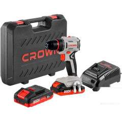 Дрель-шуруповерт Crown CT21131HMX-2 BMC (с 2-мя АКБ, кейс)