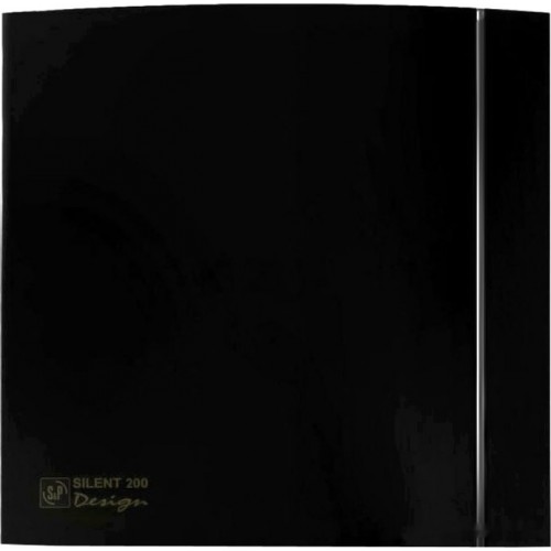 Осевой вентилятор Soler & Palau Silent-200 CRZ Black Design 5210425400-436900