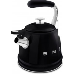 Чайник со свистком Smeg WKF01BL