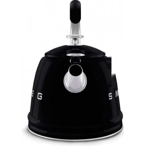 Чайник со свистком Smeg WKF01BL