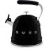 Чайник со свистком Smeg WKF01BL