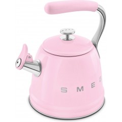 Чайник со свистком Smeg WKF01PK