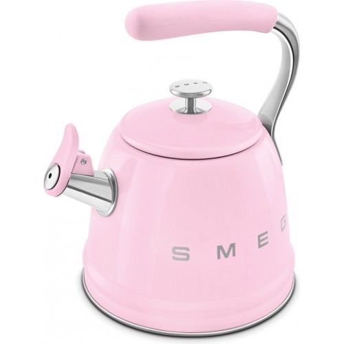 Чайник со свистком Smeg WKF01PK
