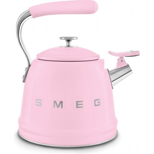 Чайник со свистком Smeg WKF01PK