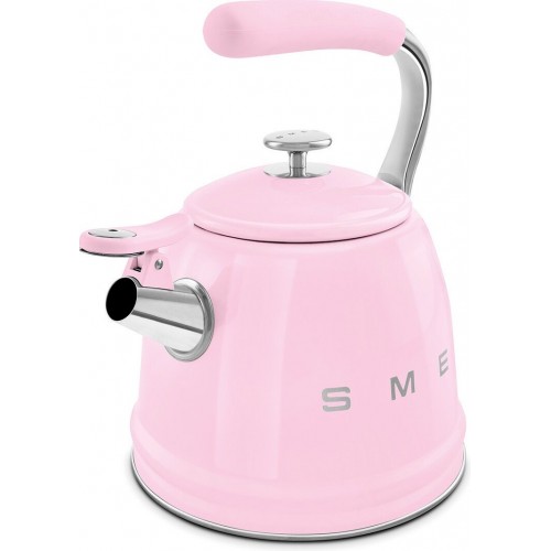 Чайник со свистком Smeg WKF01PK