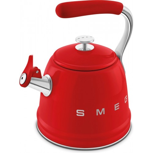 Чайник со свистком Smeg WKF01RD