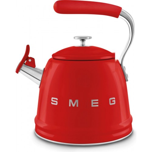 Чайник со свистком Smeg WKF01RD