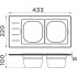 Коландер Omoikiri DC-02-2 LG 4999077