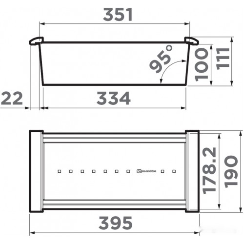 Коландер Omoikiri CO-05 IN 4999036