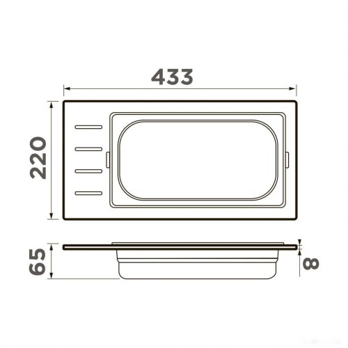 Коландер Omoikiri DC-01-1 LG 4999039