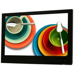 Телевизор AVEL AV240MBF (AVS2404BM черная рамка) с комплектующими