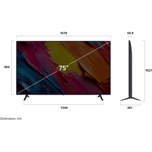 Телевизор LG QNED AI QNED70 75QNED70A6A