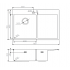 Кухонная мойка Omoikiri Akisame 78-LG-L