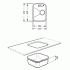Кухонная мойка Smeg UM30