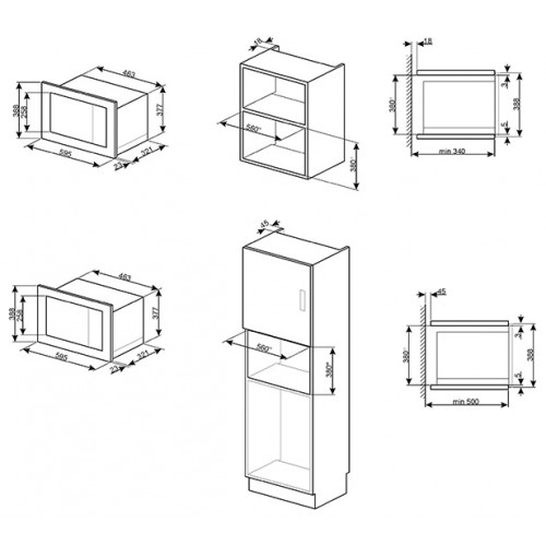 Микроволновая печь Smeg FMI020X
